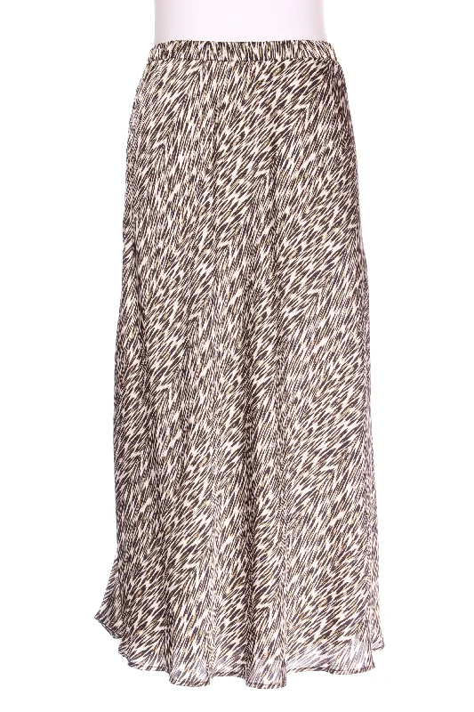 MINERAL - Silky animal print midi skirt! 8